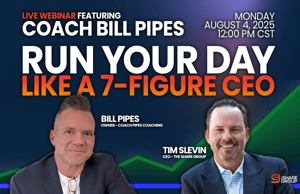 Run Your Day Like a 7-Figure CEO Pipes webinar events banner