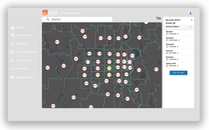 Lead Shop app mockup