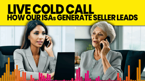 live cold call with ISA setting listing appointments banner